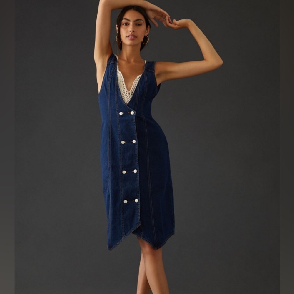 ANTHRO PILCRO Vest dress Size 10